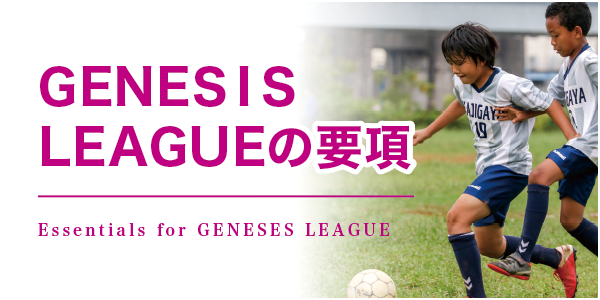 Genesis Leagueの要項 川崎少年サッカーリーグ Genesis League